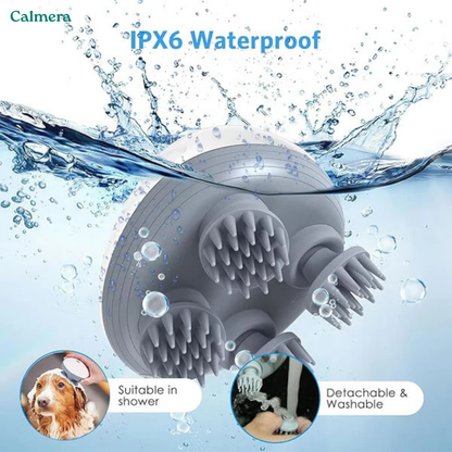 Calmera 3-Minute Relaxing Massager For You And Your Pet - Soft, Rotating Pressure That Feels Like Gentle Fingertips On The Scalp.